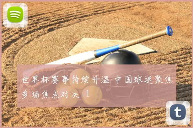 世界杯赛事持续升温 中国球迷聚焦多场焦点对决_1