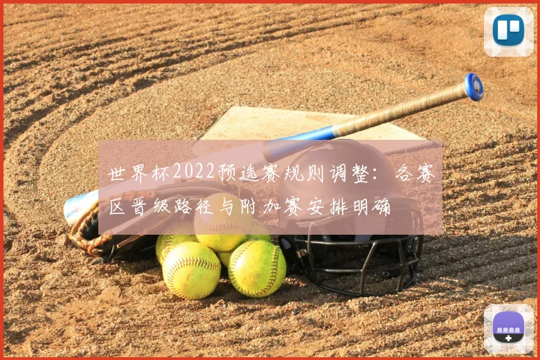 世界杯2022预选赛规则调整:各赛区晋级路径与附加赛安排明确