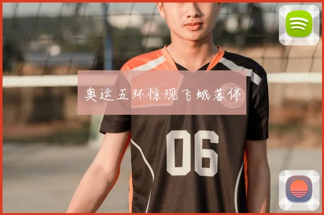 奥运五环惊现飞蛾落停